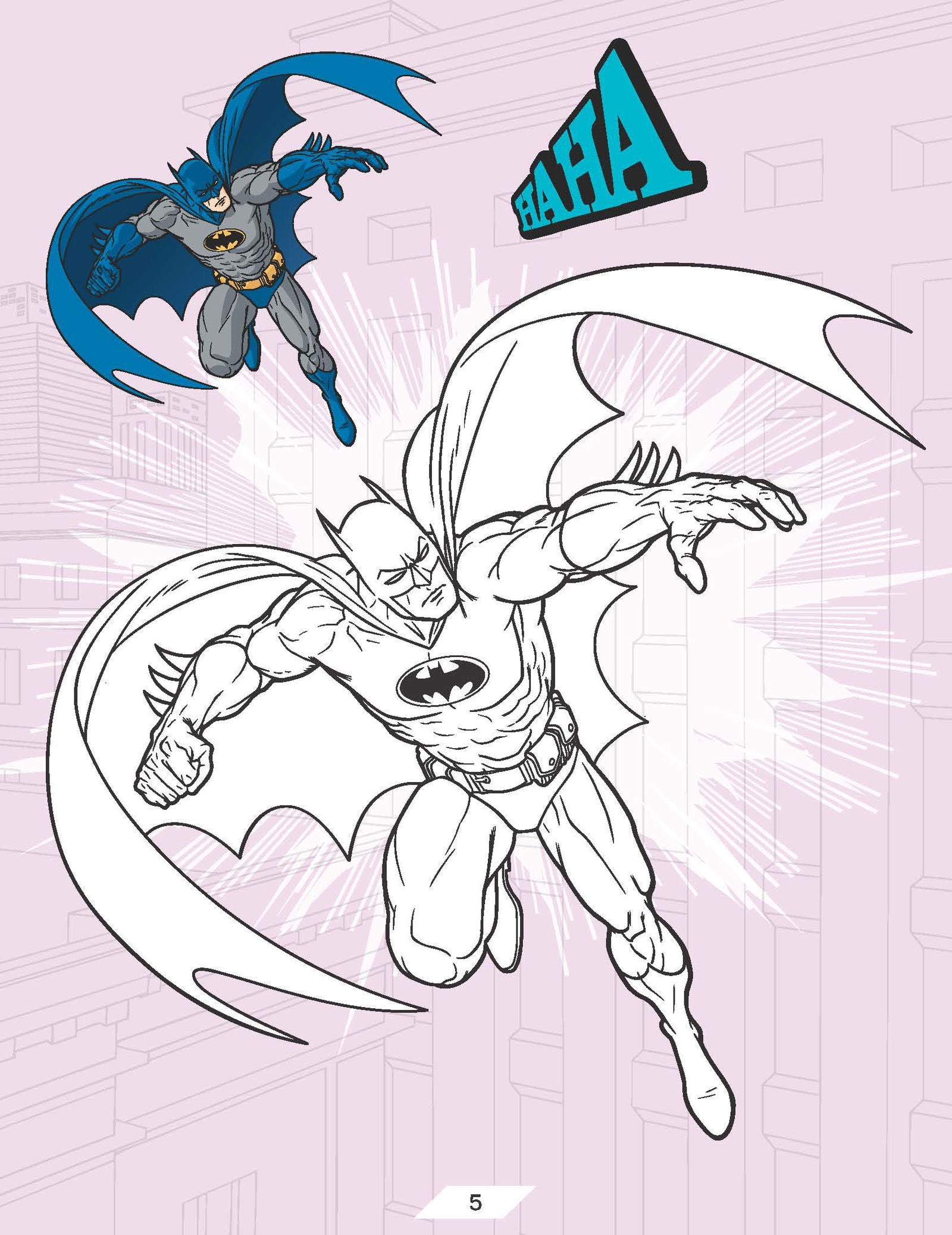 Batman Copy Colouring Book - Tinycubs - 