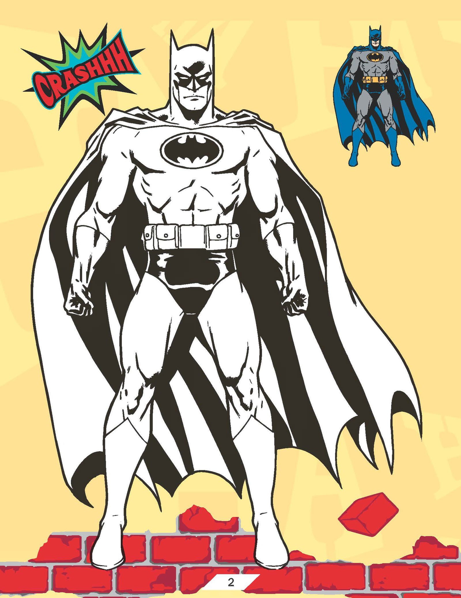 Batman Copy Colouring Book - Tinycubs - 
