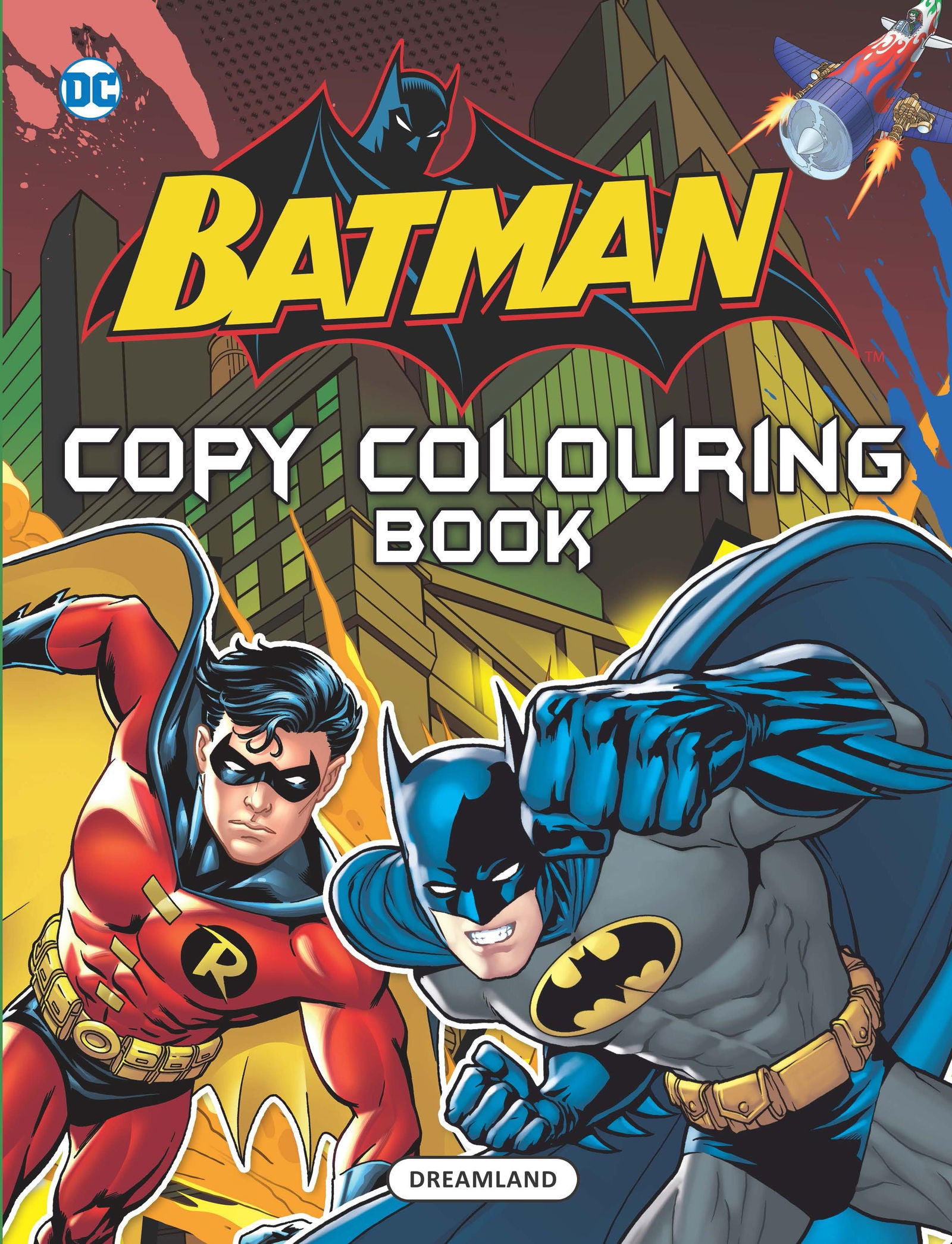 Batman Copy Colouring Book - Tinycubs - 