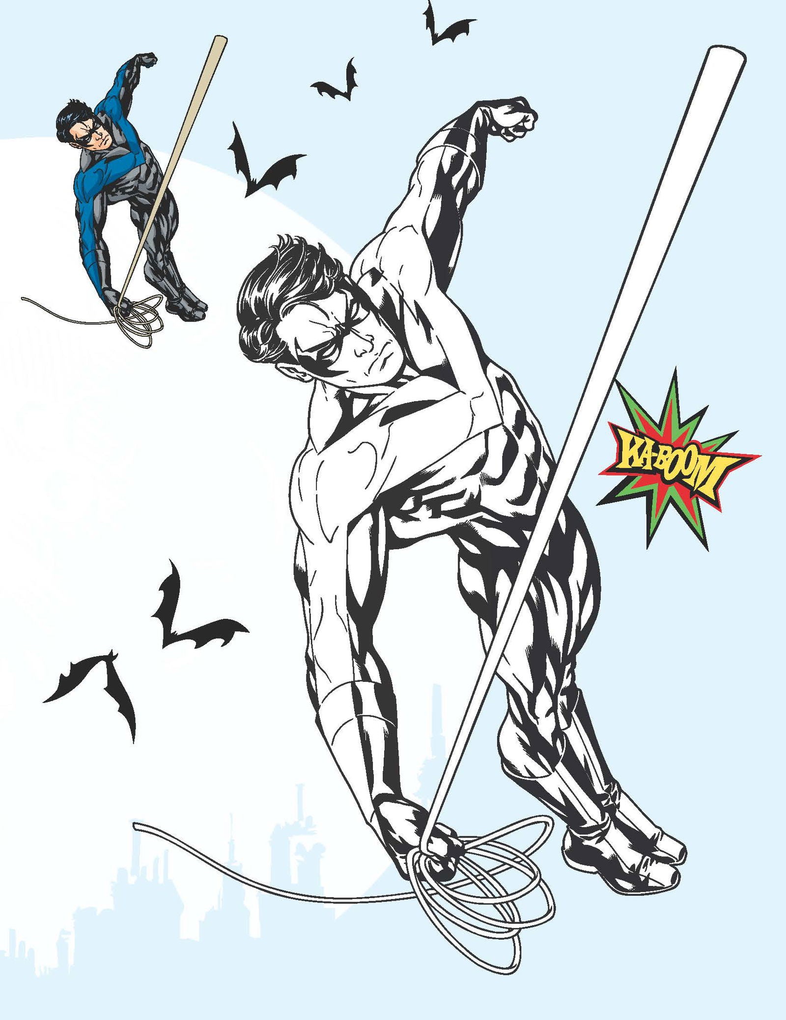 Batman Copy Colouring Book - Tinycubs - 