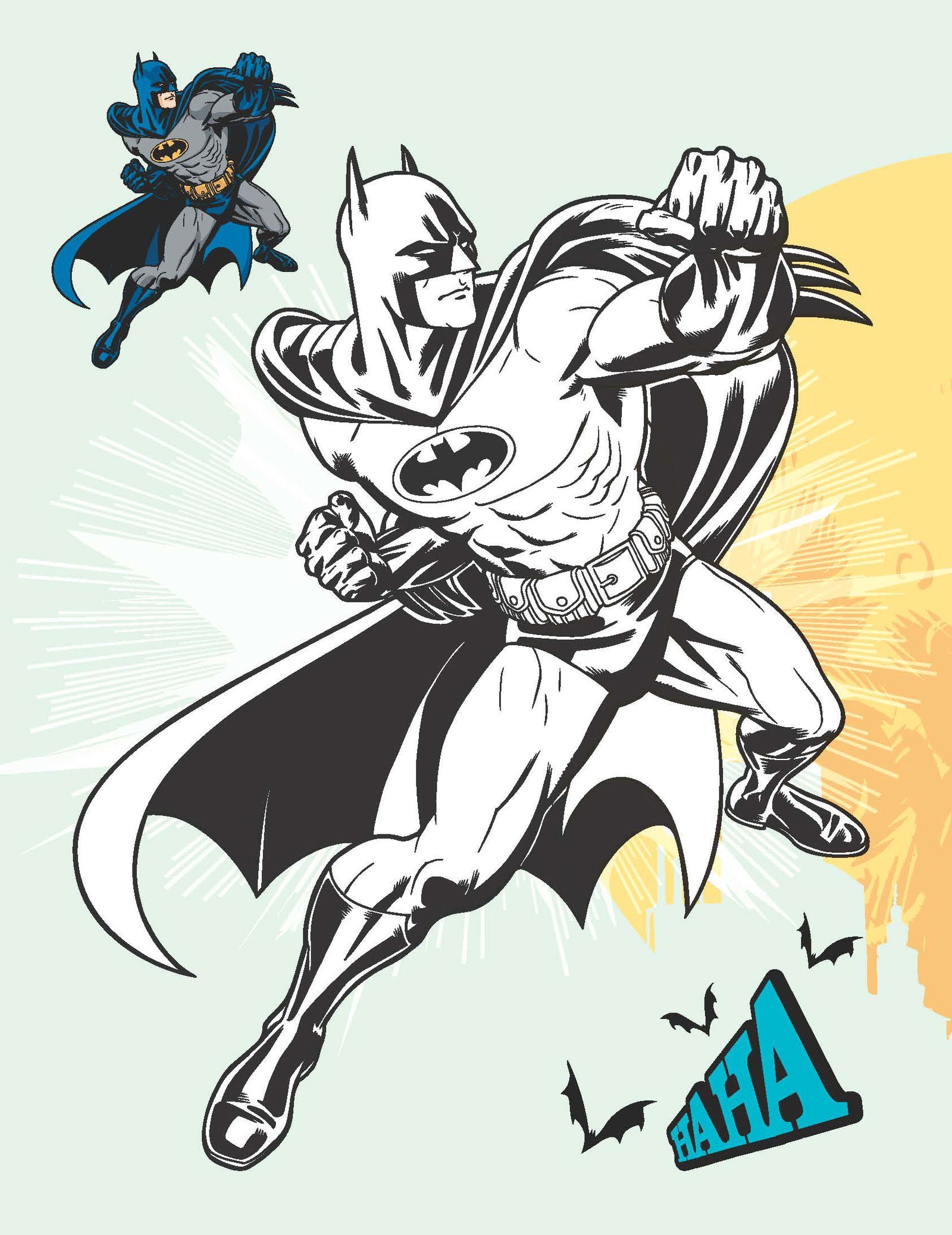 Batman Copy Colouring Book - Tinycubs - 