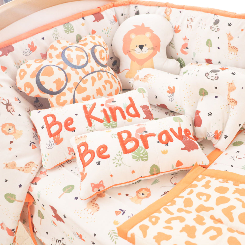 Be Brave, Be Kind - Throw Cushions (Set of 2) - Tinycubs - 