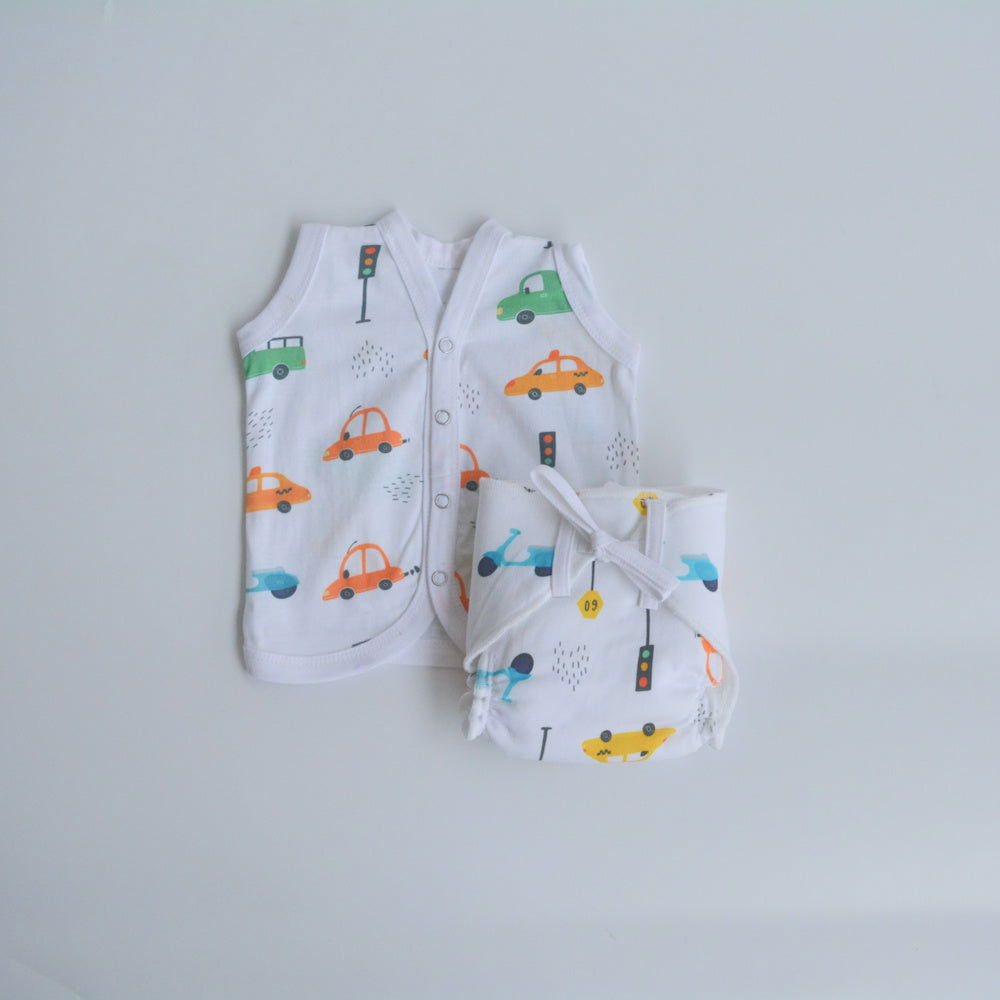 Beep Beep Babywear Set - Tinycubs - 