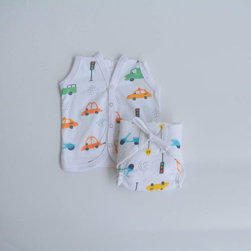 Beep Beep Babywear Set - Tinycubs - 
