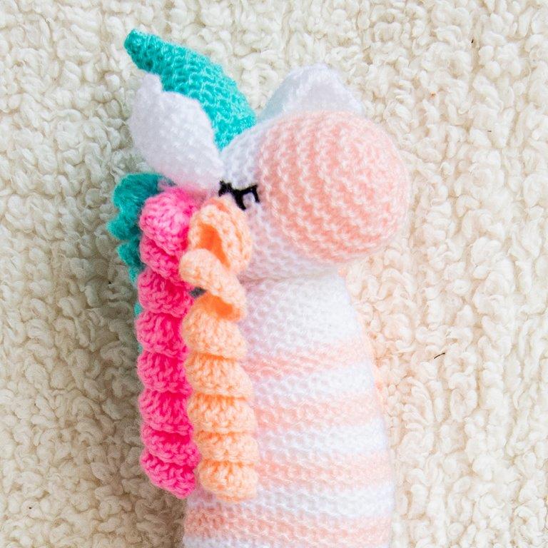 Bella, The Unicorn Sensory Rattle - Tinycubs - 