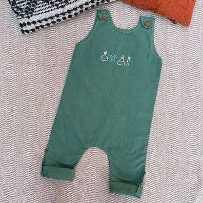 Bhaakur Pure Handwoven Linen Kids' Romper - Tinycubs - 