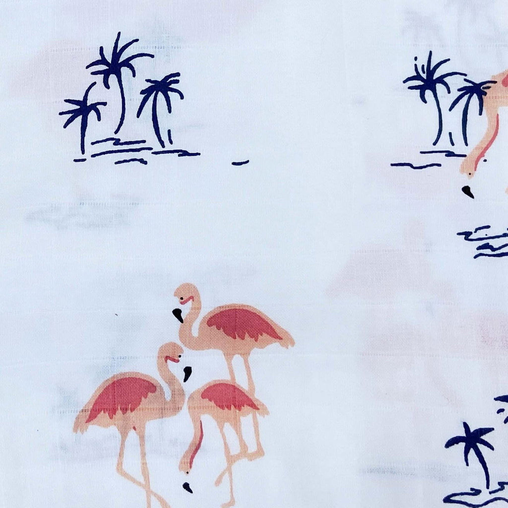 Bird+Duck+Flamingo Baby Swaddle Set | Pack Of 3 | 90 X 90 cm - Tinycubs - 