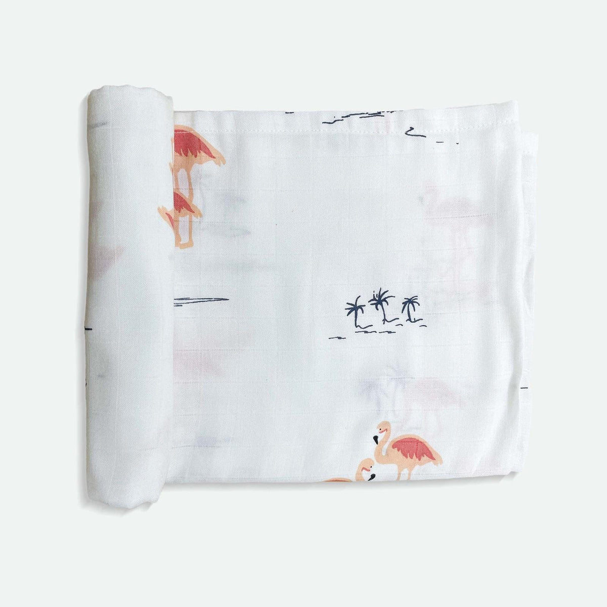 Bird+Duck+Flamingo Baby Swaddle Set | Pack Of 3 | 90 X 90 cm - Tinycubs - 