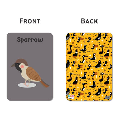 Birds Flash Cards for Kids - Tinycubs - 