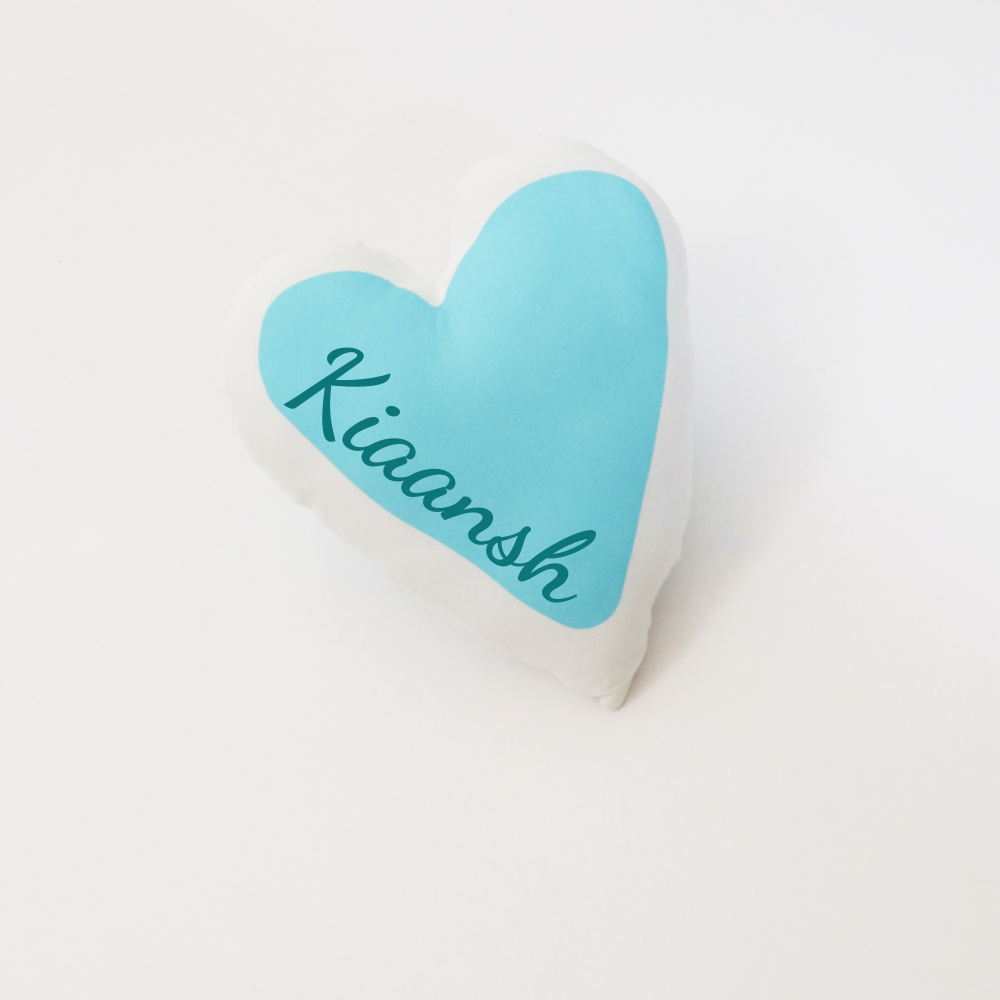 Blue Heart - Shape Cushion - Tinycubs - 