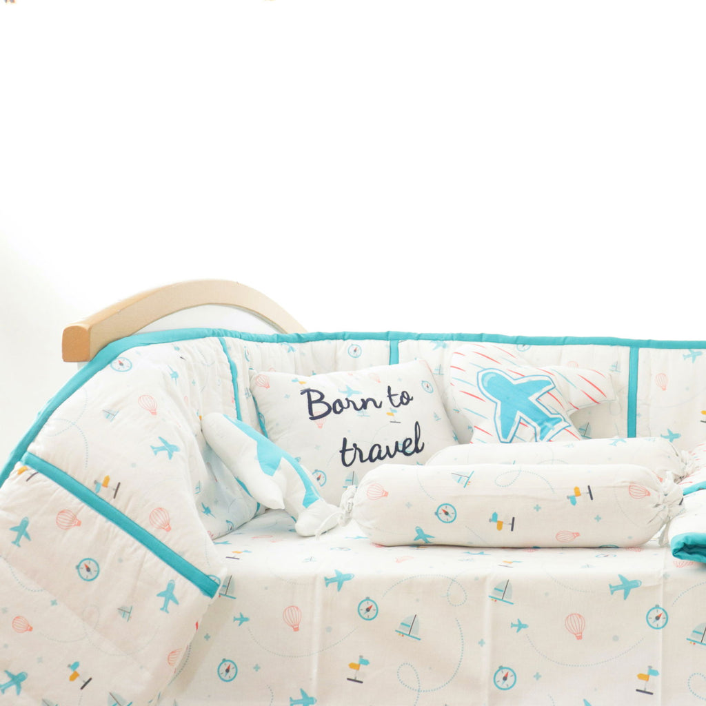Born to travel - Throw Cushion - Tinycubs - 