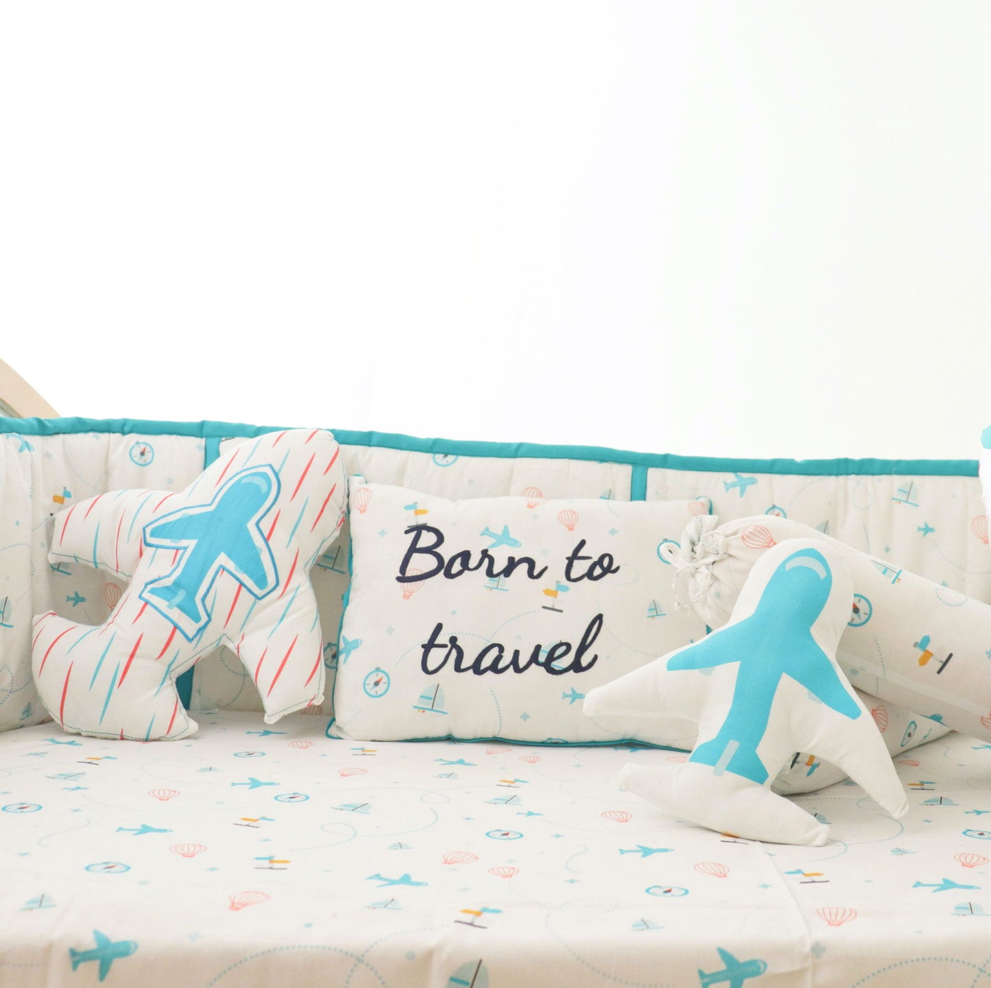 Born to travel - Throw Cushion - Tinycubs - 