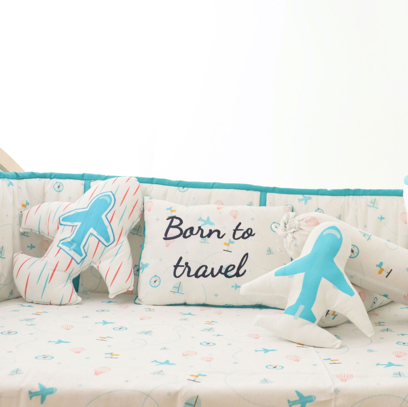 Born to travel - Throw Cushion - Tinycubs - 