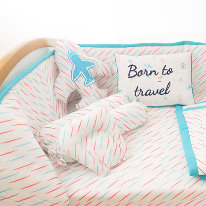 Born to travel - Throw Cushion - Tinycubs - 