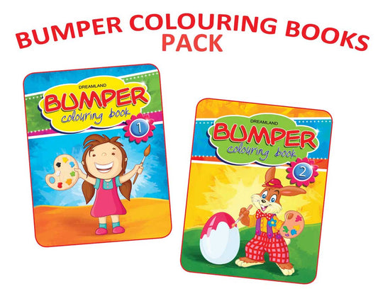 Bumper Colouring Books Pack 1 (2 Titles) - Tinycubs - 