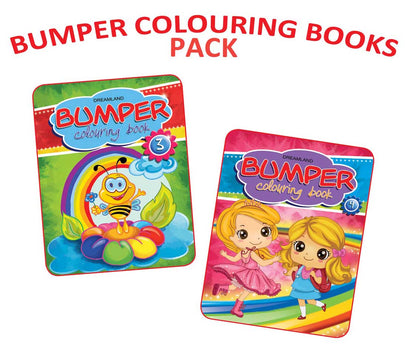 Bumper Colouring Books Pack 2 (2 Titles) - Tinycubs - 