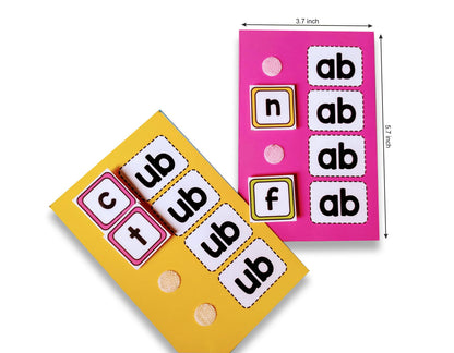 CVC Word building activity - Tinycubs - 