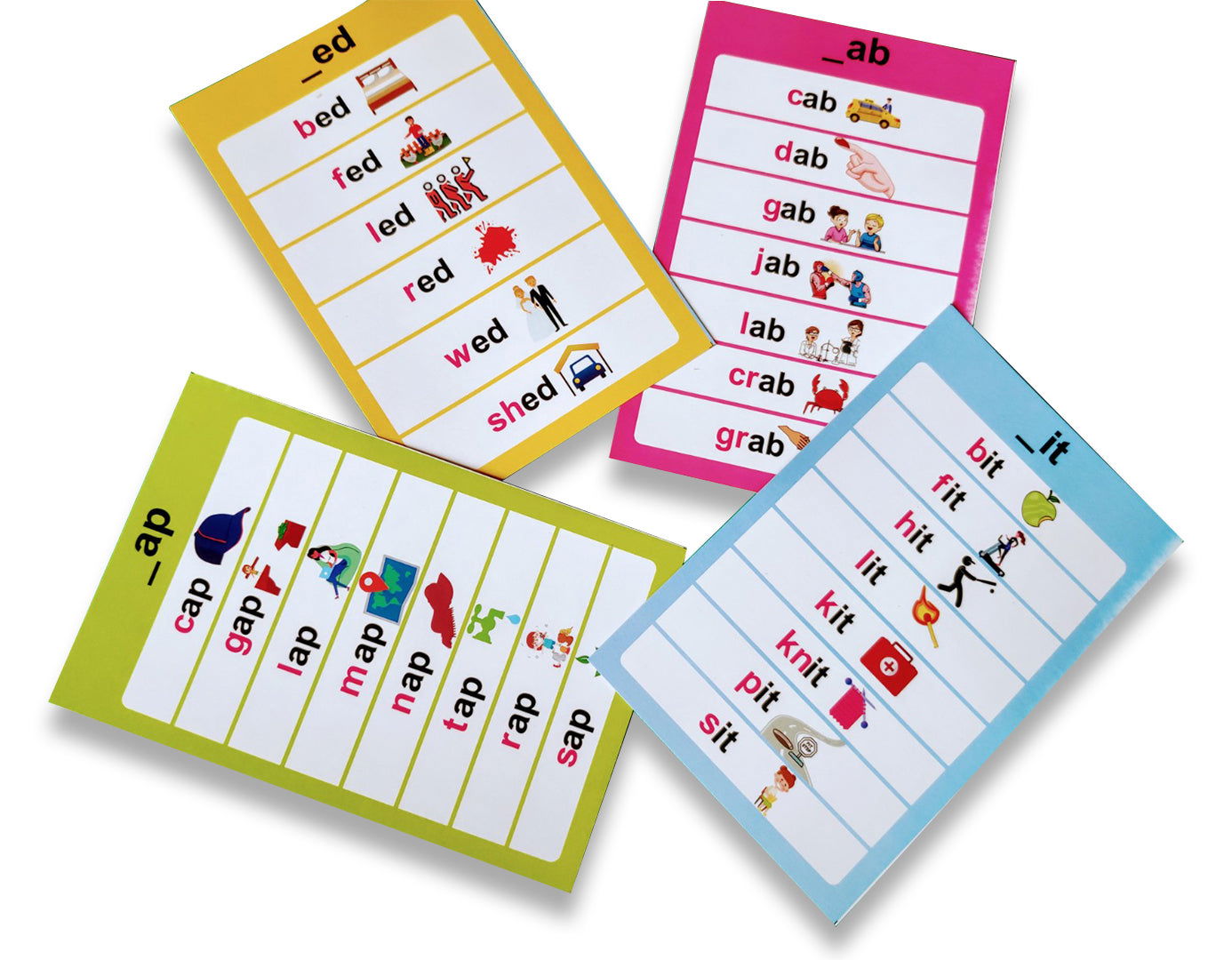 CVC Word building activity - Tinycubs - 