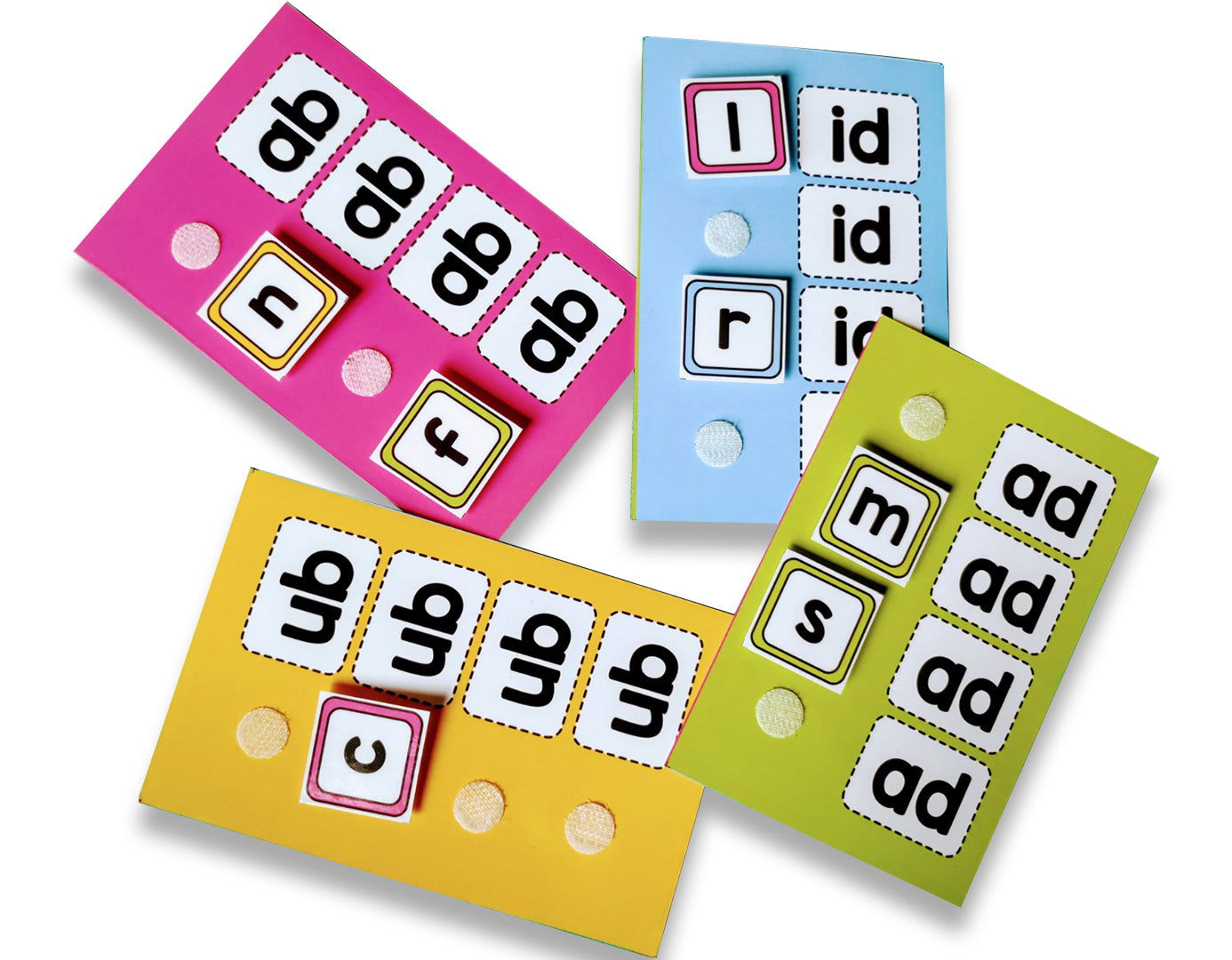 CVC Word building activity - Tinycubs - 