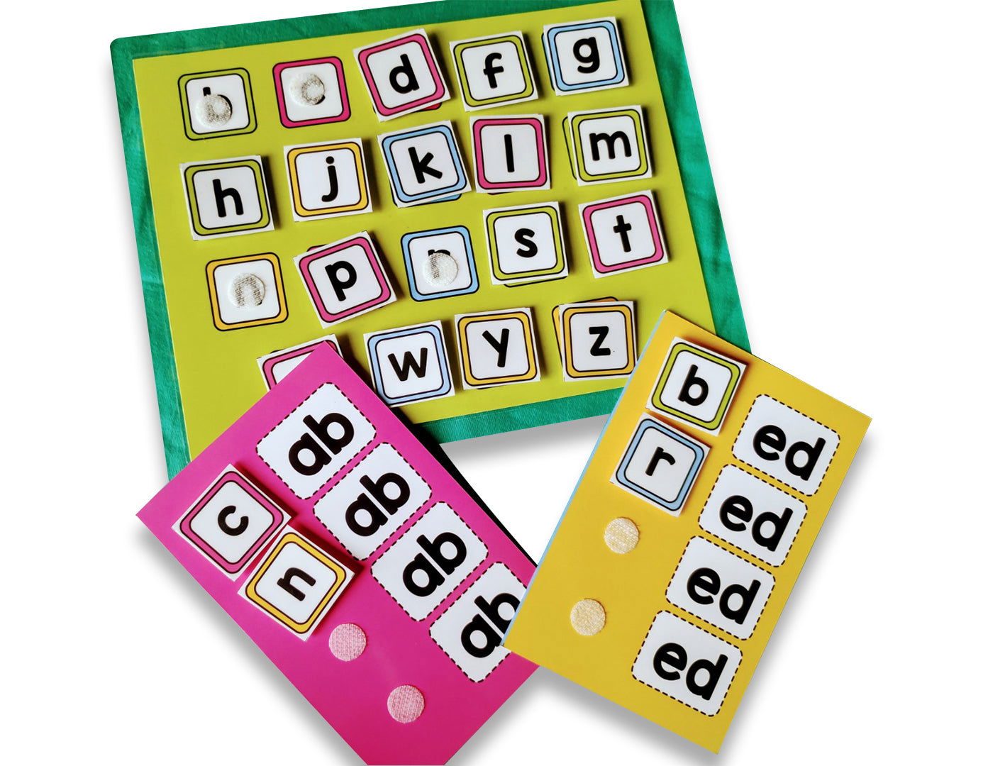 CVC Word building activity - Tinycubs - 