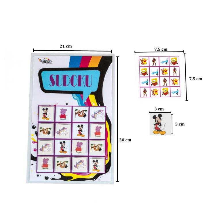 Cartoon Based Sudoku Cards - Tinycubs - 
