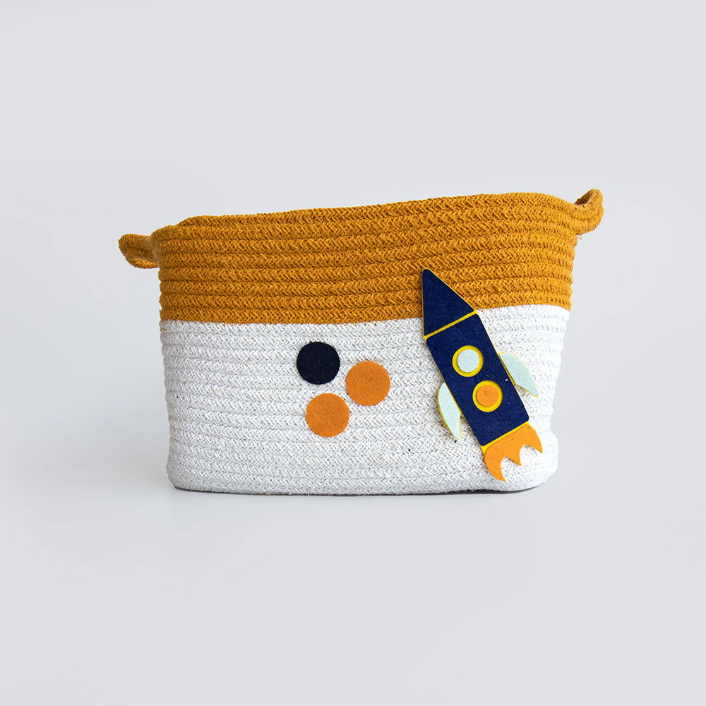 Child Of The Universe- Cotton Rope Basket - Tinycubs - 