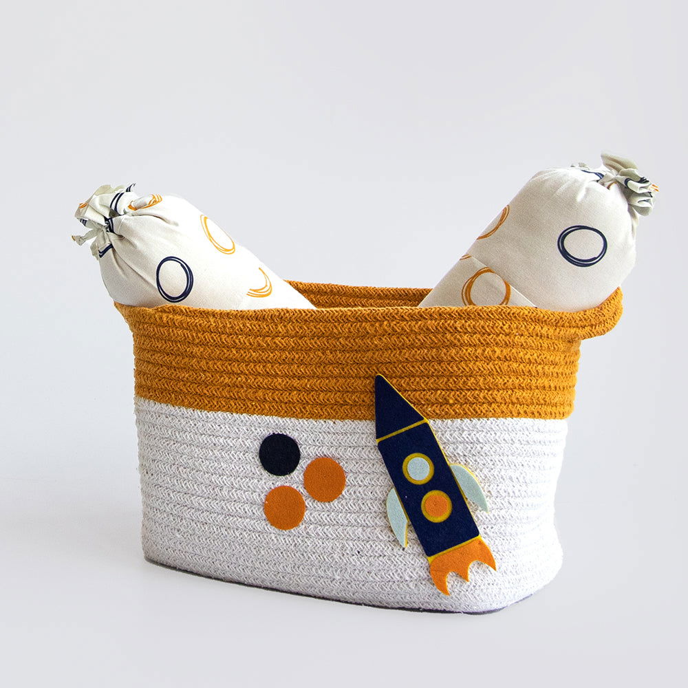 Child Of The Universe- Cotton Rope Basket - Tinycubs - 