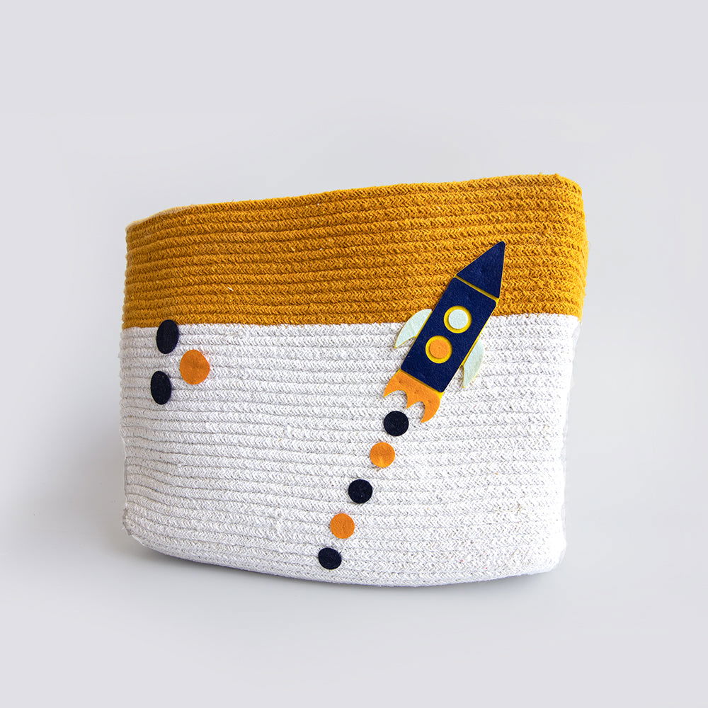 Child Of The Universe- Cotton Rope Basket - Tinycubs - 
