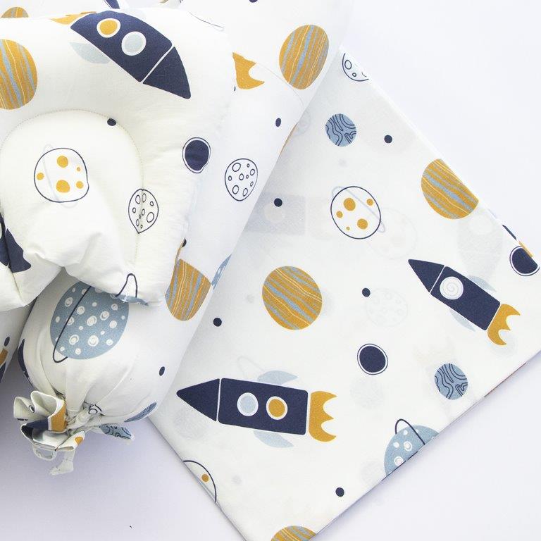 Child Of The Universe - Cot Bedsheet Set (Fitted) - Tinycubs - 