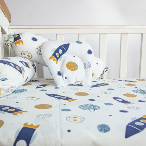 Child Of The Universe - Cot Bedsheet Set (Fitted) - Tinycubs - 