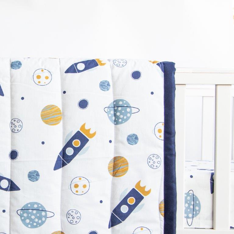 Child Of The Universe - Reversible Comfort Quilt - Tinycubs - 