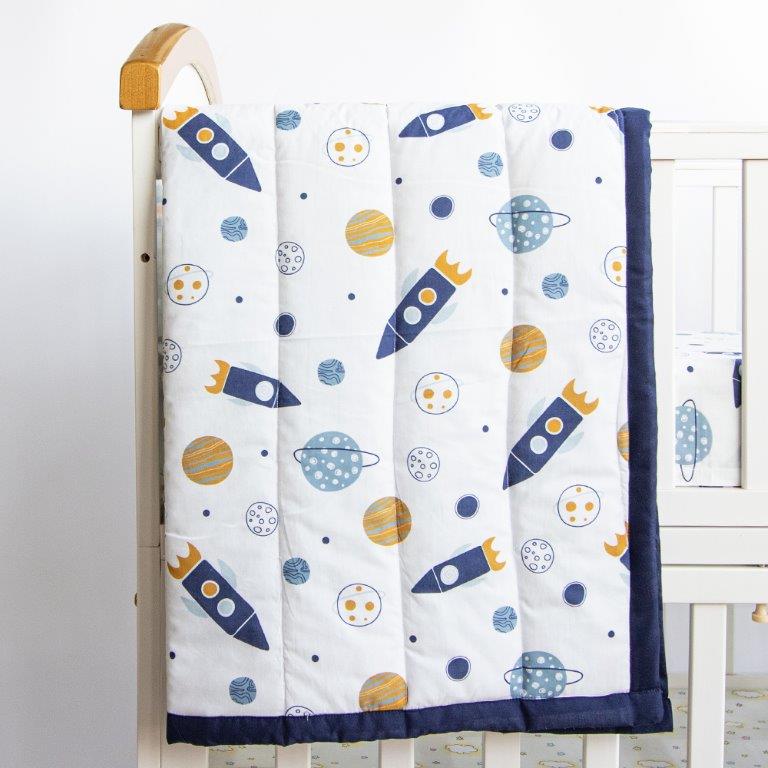 Child Of The Universe - Reversible Comfort Quilt - Tinycubs - 