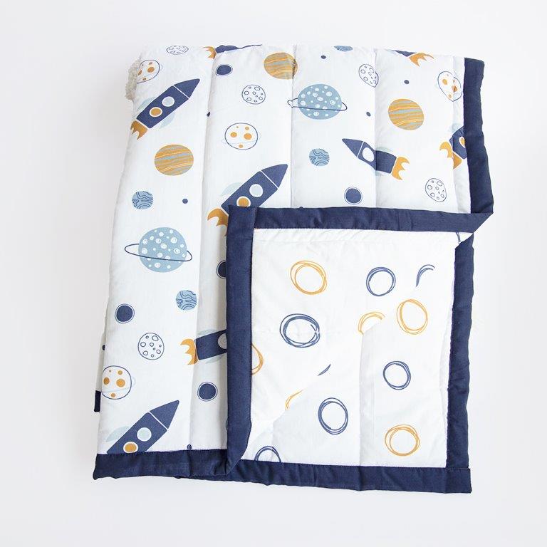 Child Of The Universe - Reversible Comfort Quilt - Tinycubs - 