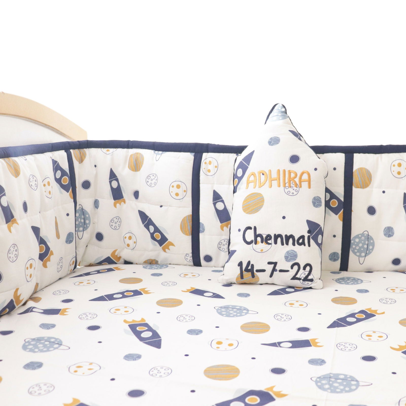 Child of the Universe - Birth Stats Pillow - Tinycubs - 