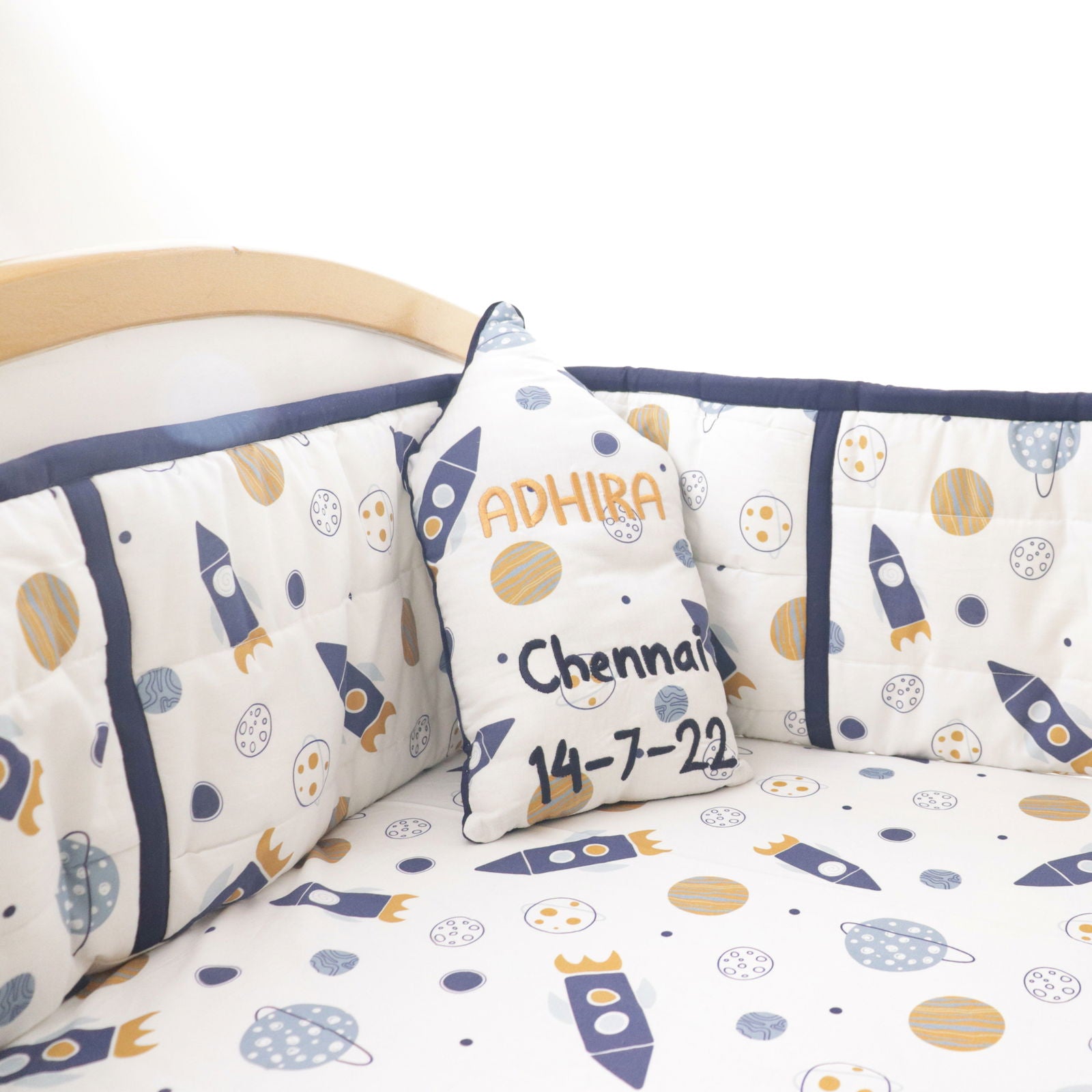 Child of the Universe - Birth Stats Pillow - Tinycubs - 