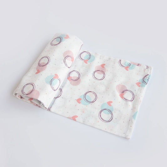 Circle Of Love - Organic Luxury Swaddle - Tinycubs - 