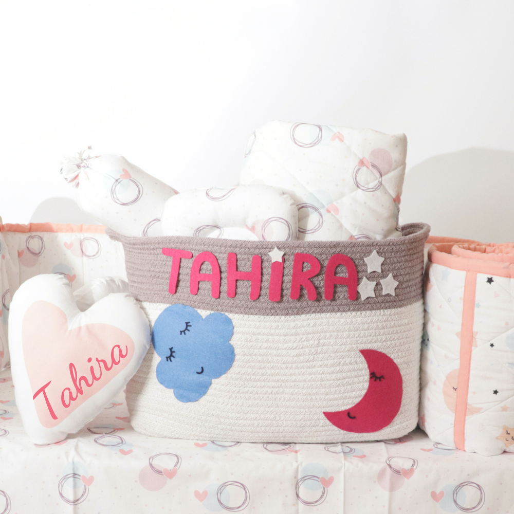 Circle of Love - Organic Cot Bedding Gift Set - Tinycubs - 
