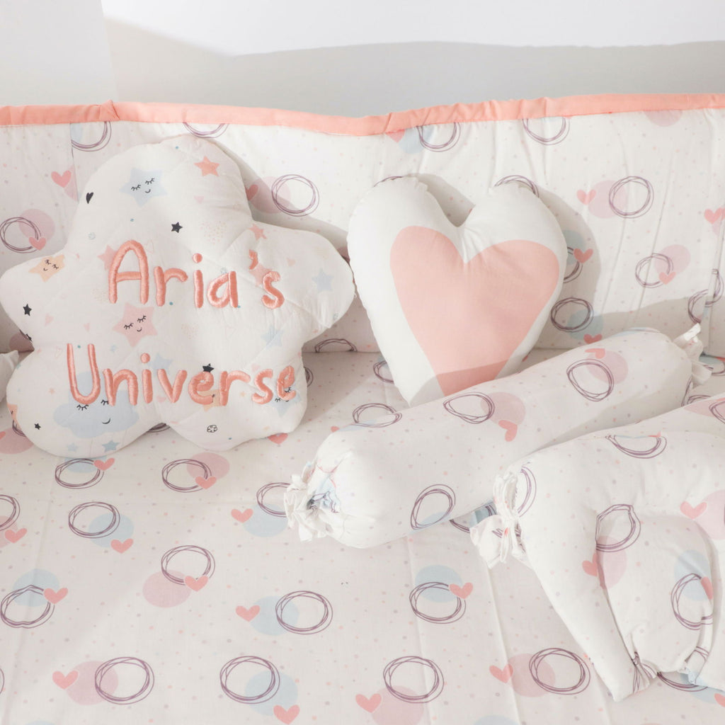 Circle of Love - Organic Cot Bedding Gift Set - Tinycubs - 