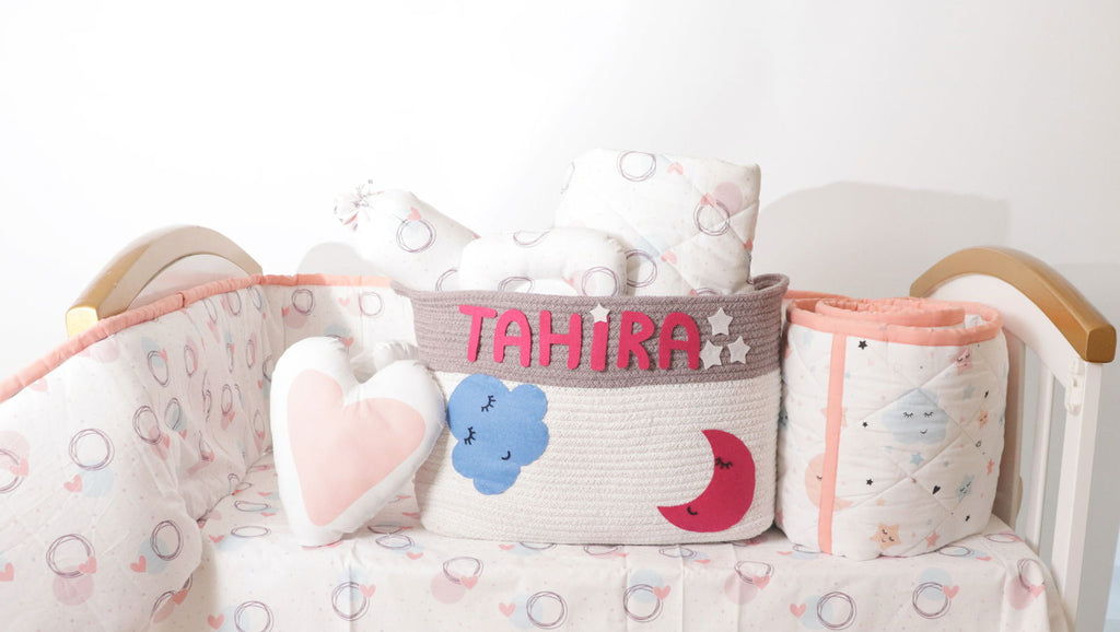 Circle of Love - Organic Cot Bedding Gift Set - Tinycubs - 