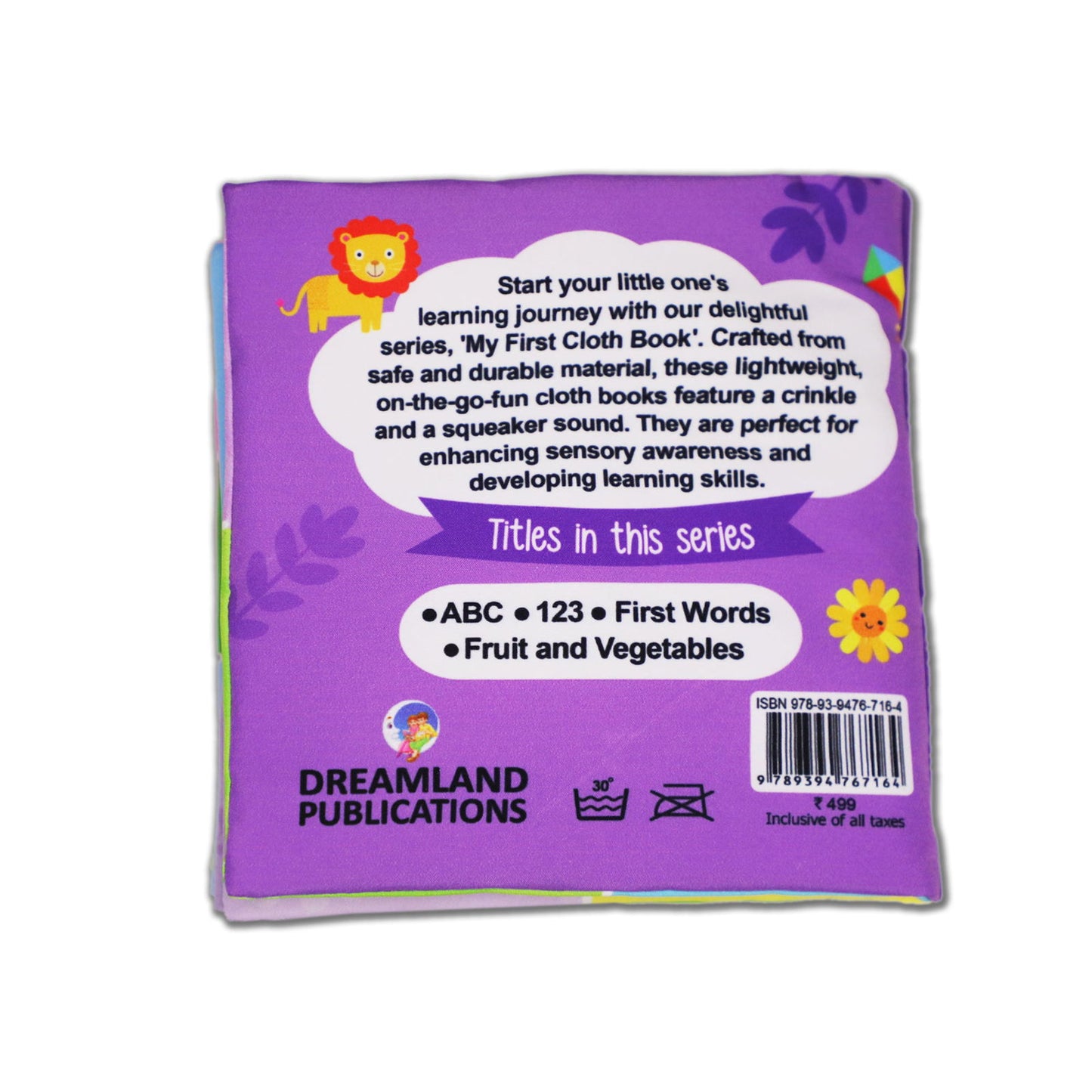 Cloth Book - My First ABC - Tinycubs - 