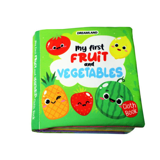 Cloth Book - My first Fruits and Vegetables - Tinycubs - 