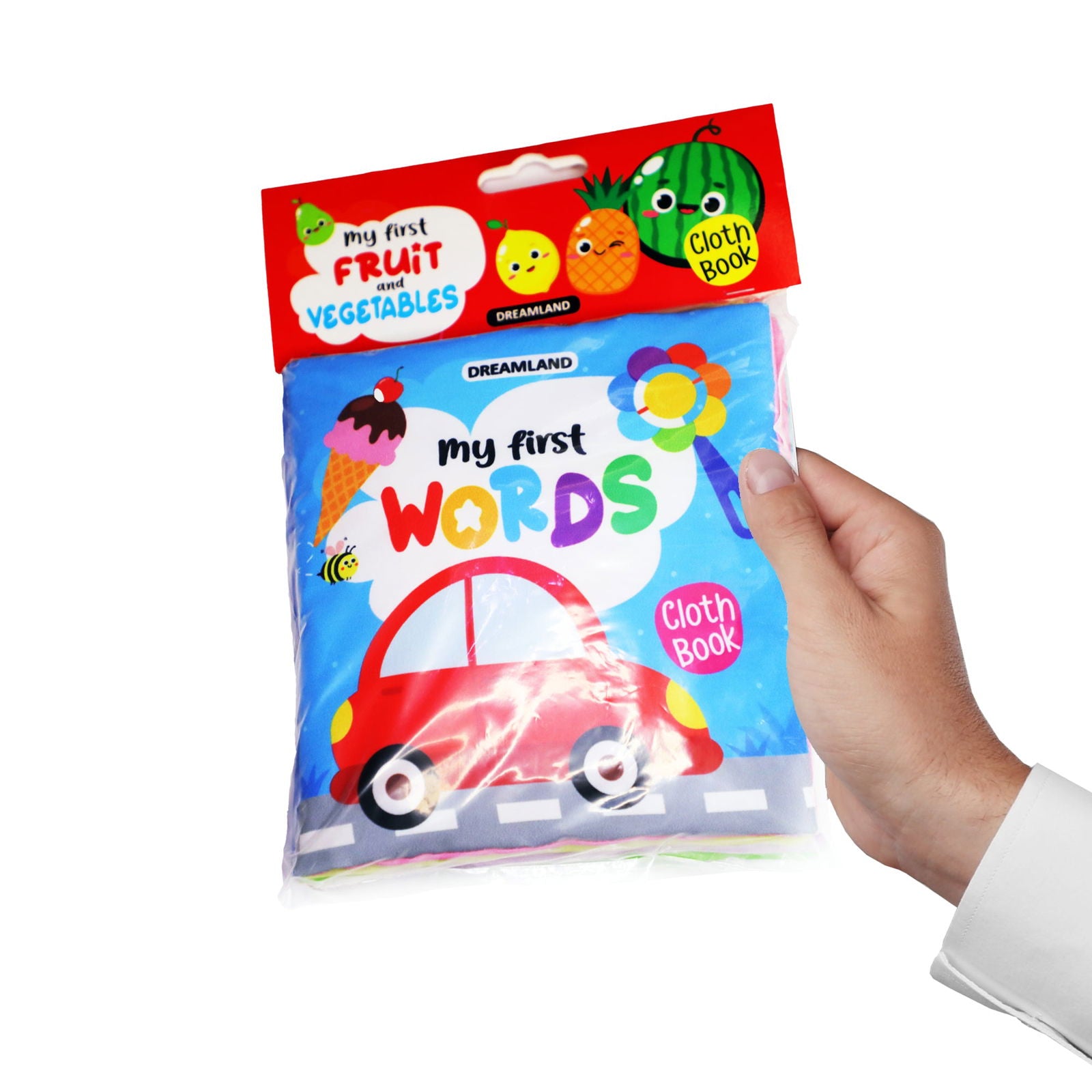 Cloth Book - My first Words - Tinycubs - 