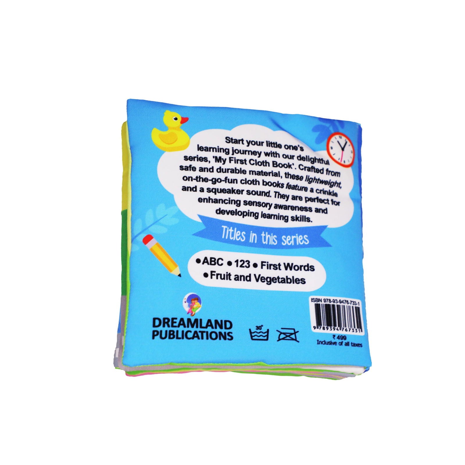 Cloth Book - My first Words - Tinycubs - 