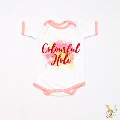 Colourful Holi Bodysuit - Tinycubs - 