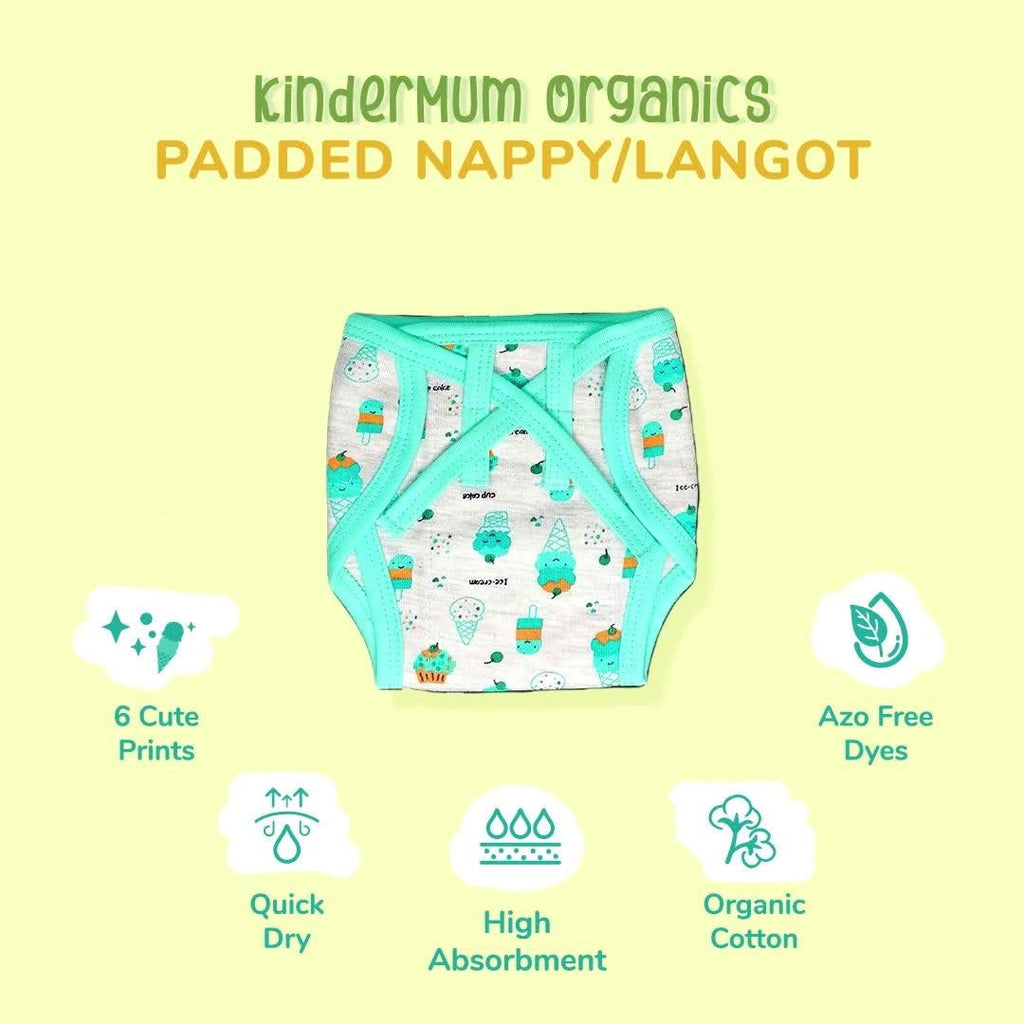 Combo of 4 Nappies - Tinycubs - 