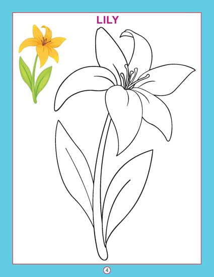 Copy Colour - Flowers - Tinycubs - 