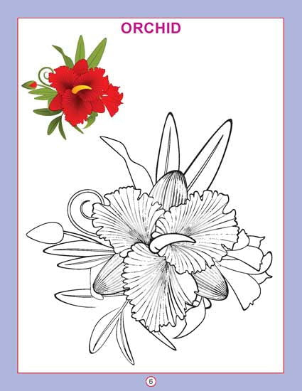 Copy Colour - Flowers - Tinycubs - 