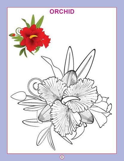 Copy Colour - Flowers - Tinycubs - 