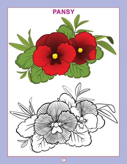 Copy Colour - Flowers - Tinycubs - 