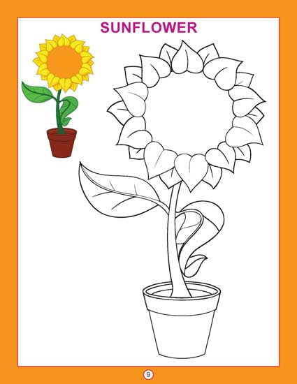 Copy Colour - Flowers - Tinycubs - 